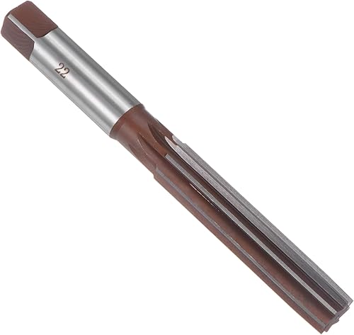 Alesatore Manuale 22mm Acciaio per Utensili in Lega H8 8 Fresa a Mano con Scanalature Dritte Punta Trapano Metrica per Alesatura Metallo - Honorern