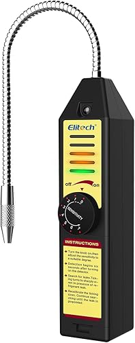 Elitech WJL-6000S rilevatore gas refrigerante,rilevatore di frigorifero r134a r32 1234yf,rilevatore di fughe di gas per condizionatore d'aria - Honorern
