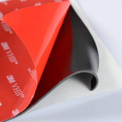 StickersLab - 5952 biadesivo VHB a schiuma acrilica (5 pezzi 100x100mm) - Honorern