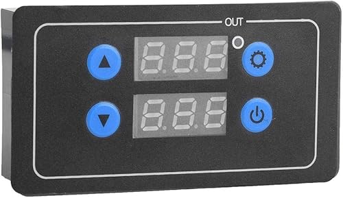 Controllo ON-OFF 0.1Sec - 999 ore Relè temporizzato con ritardo temporale, 6 tipi di funzioni Relè temporizzatore ciclo, per pompa dell'acqua per elettrovalvola - Honorern